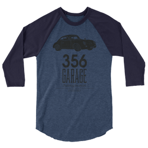 356 Garage outlaw 3/4 sleeve raglan shirt
